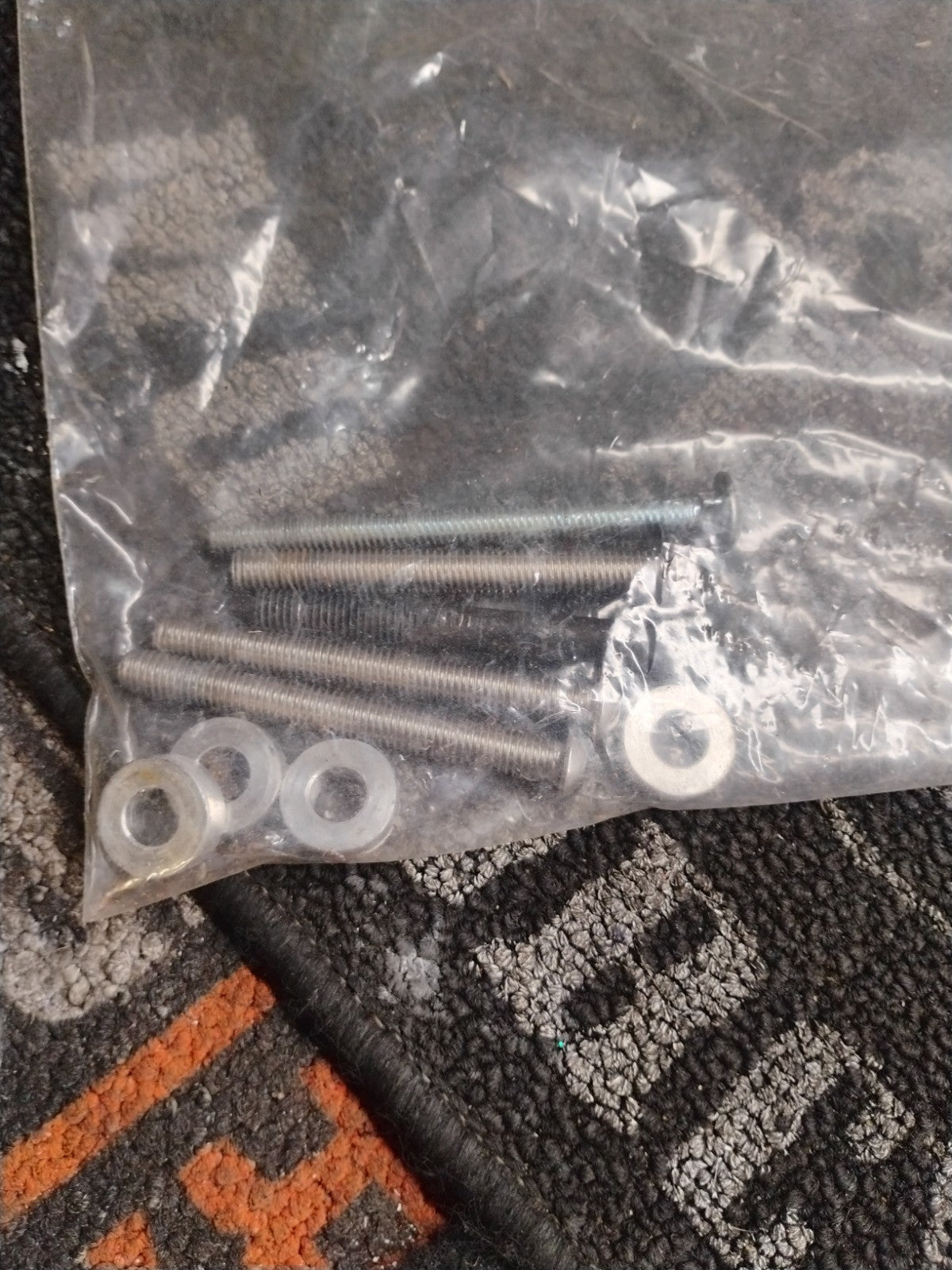 OEM Harley Sportster Chrome Saddlebag Support Brackets Pair 1986-2003 XL