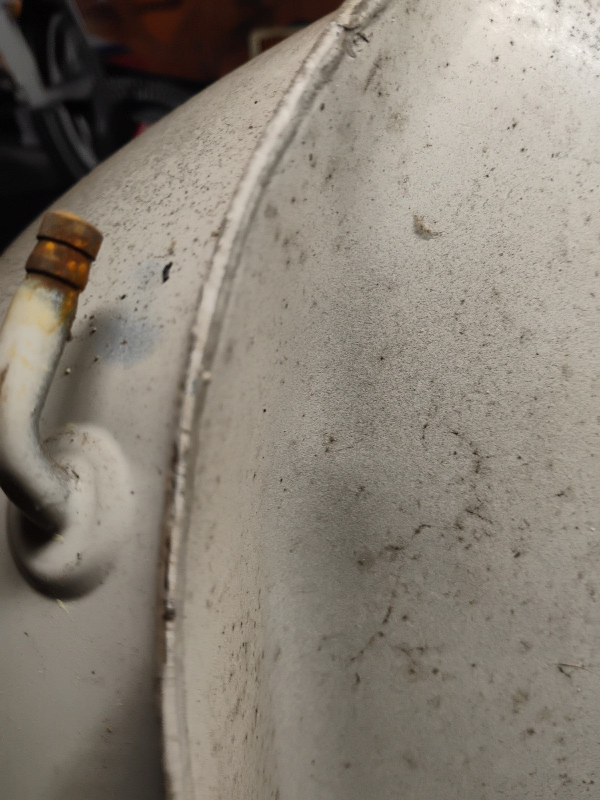 OEM Harley-Davidson FLT Tour Glide Electra Glide Birch White Fuel Gas Tank