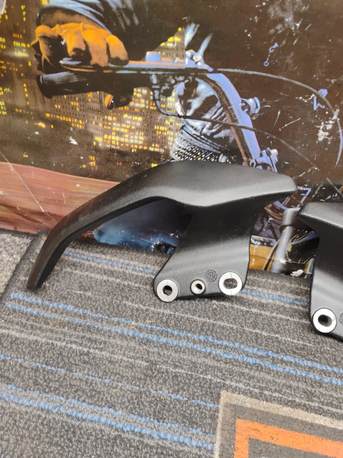 2023 22-24 Royal Enfield Hunter 350 Rear Passenger Pillion Grab Rail Handle Grip