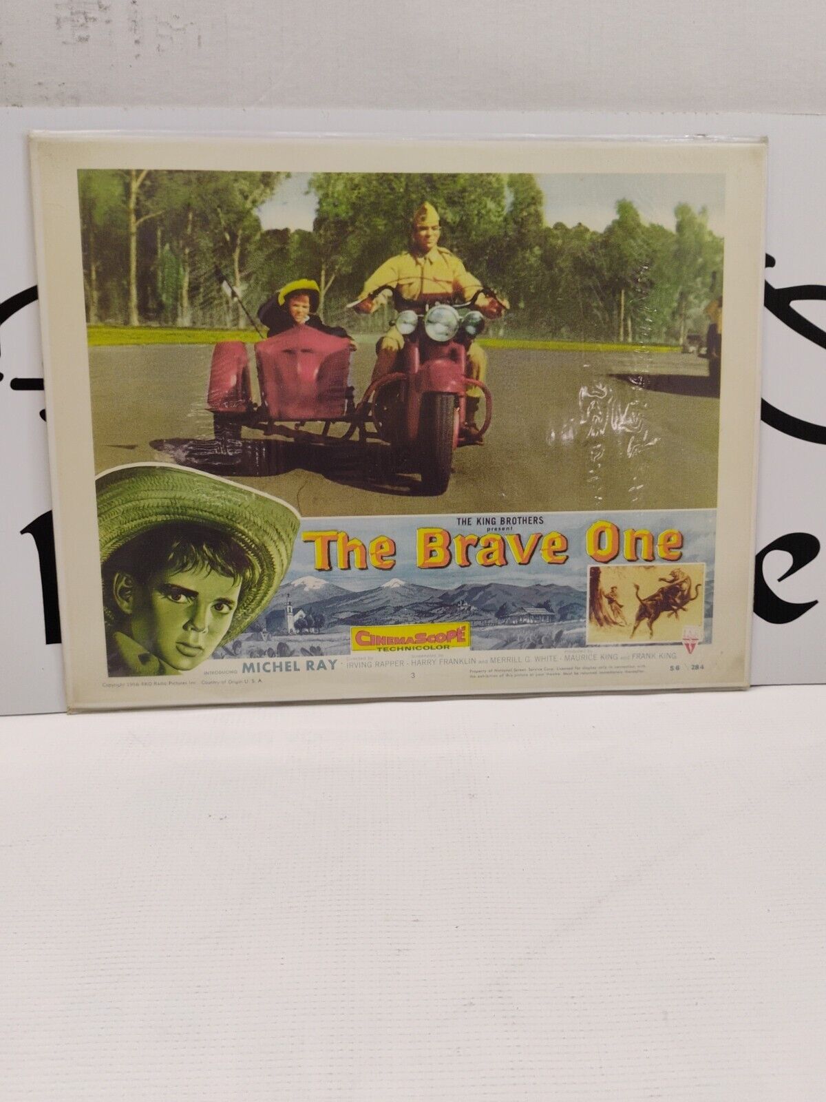 56 The Brave One#3 Lobby Card 11x14 Michel Ray Rodolfo Hoyos Jr. E Cárdena Repop