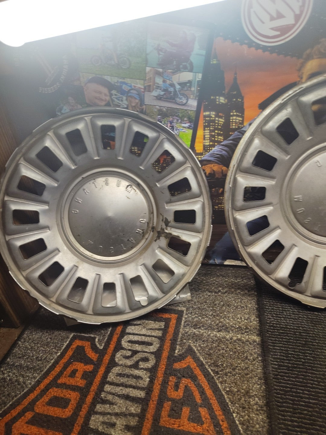 1968 Ford Mustang Hubcaps Wheel Covers SET OF 3