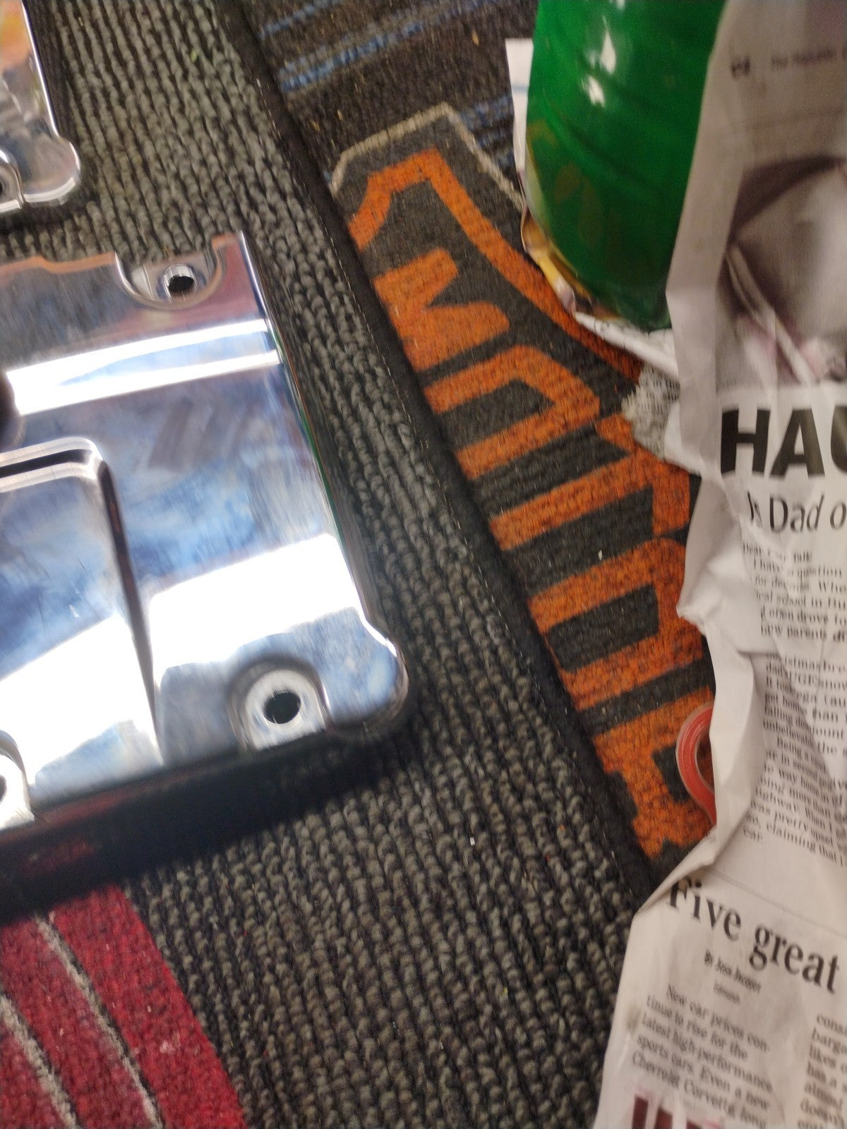 OEM Harley Davidson Chrome Rocker Cover NOS Dyna Softail Touring Trike 17571-99 