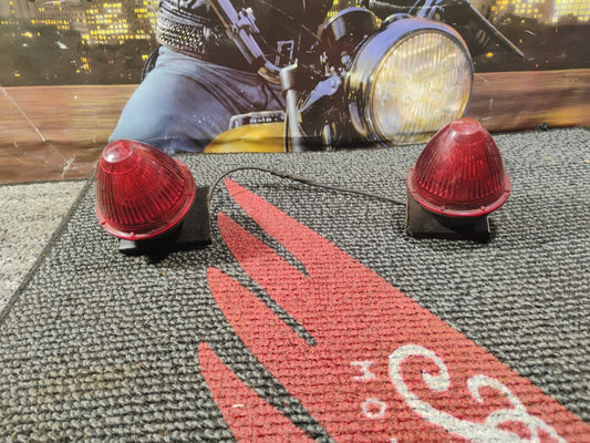 Motorcycle Red Brake Tail Lights