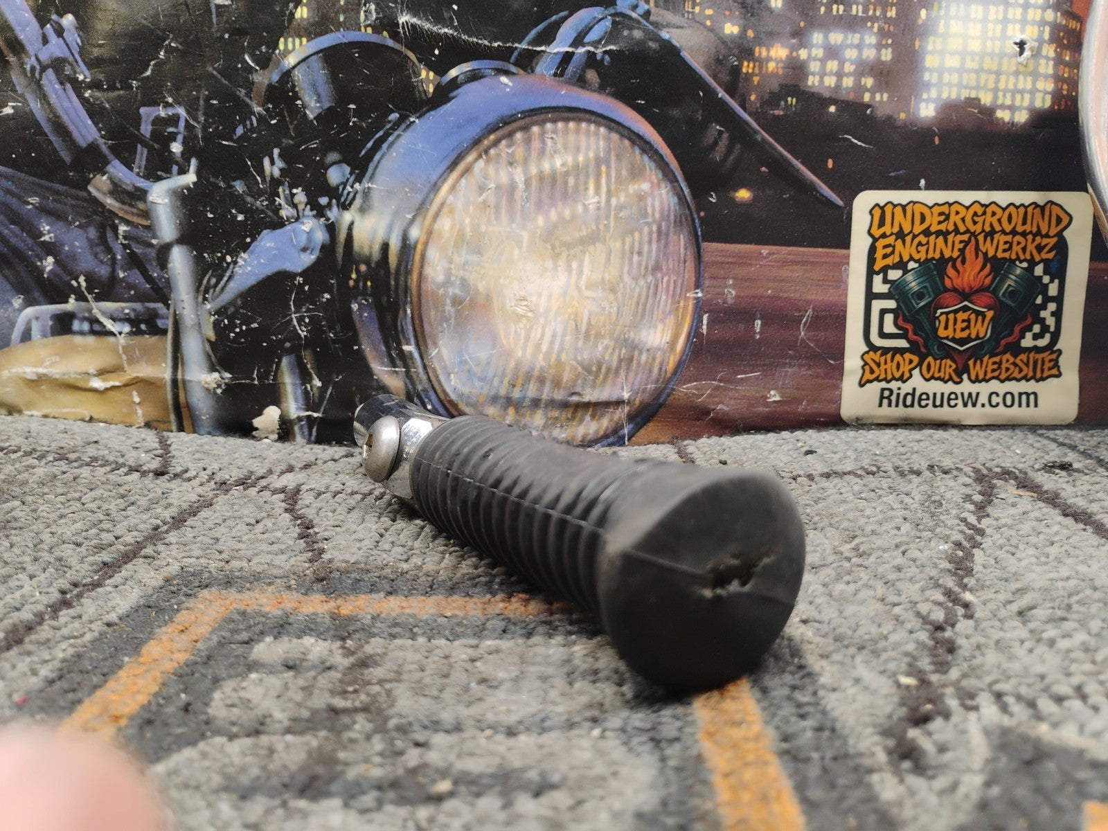 2000-2006 HARLEY-DAVIDSON SOFTAIL FXST Left Rear Passenger Foot Peg