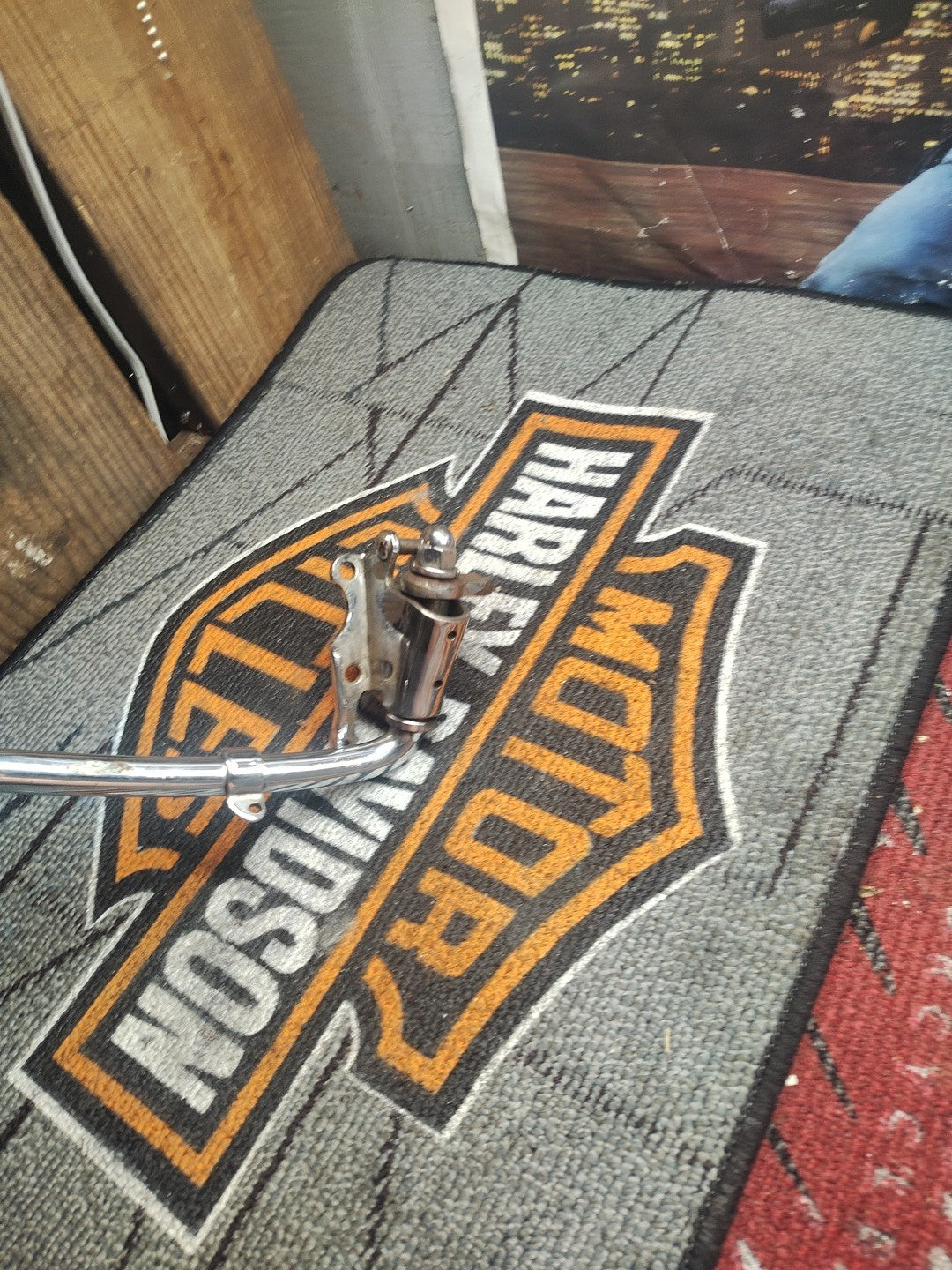 Jiffy Kickstand Assembly Chrome 2" Under for Harley Softail FXST 1984-1999