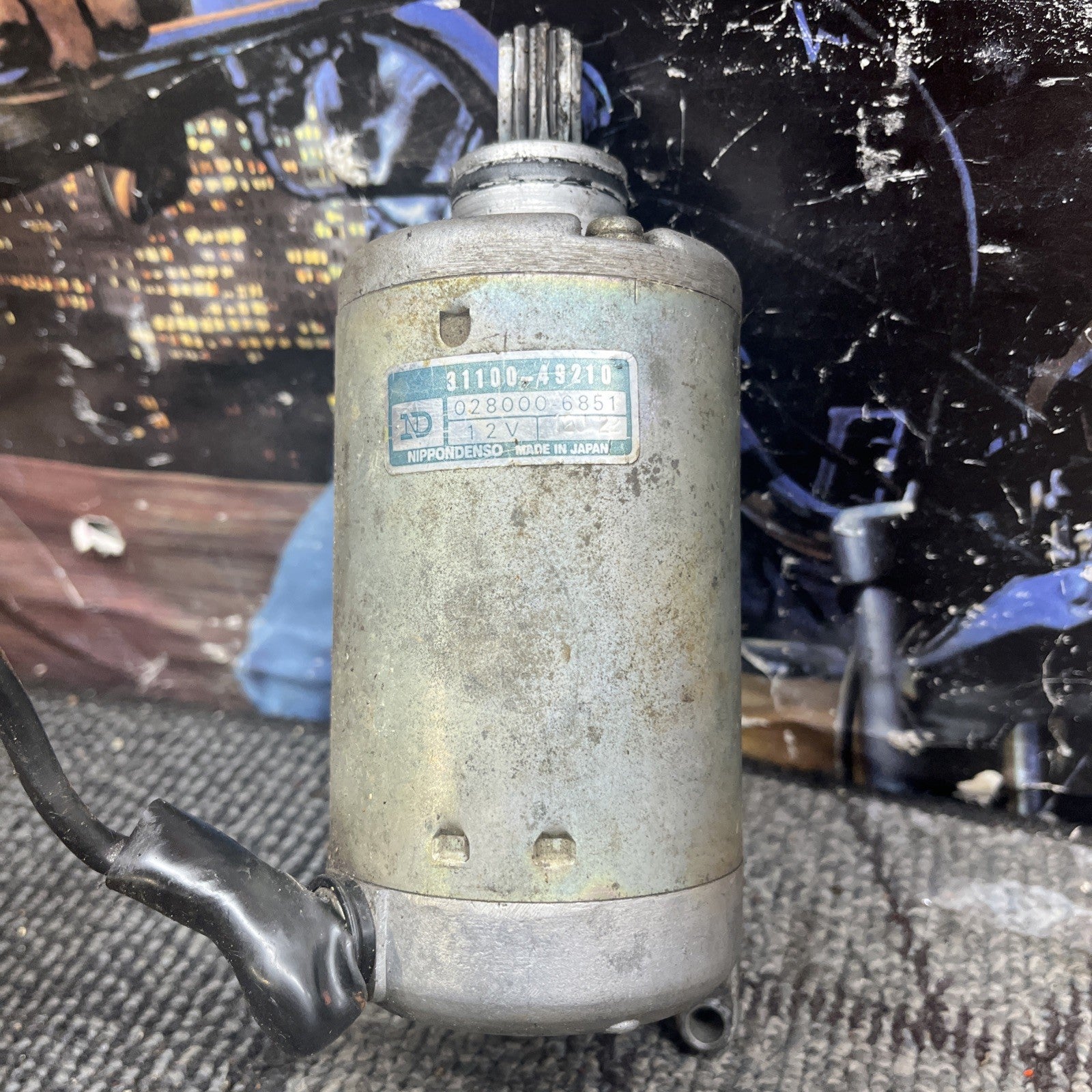 Suzuki Starter P/N 31100-49210 12V