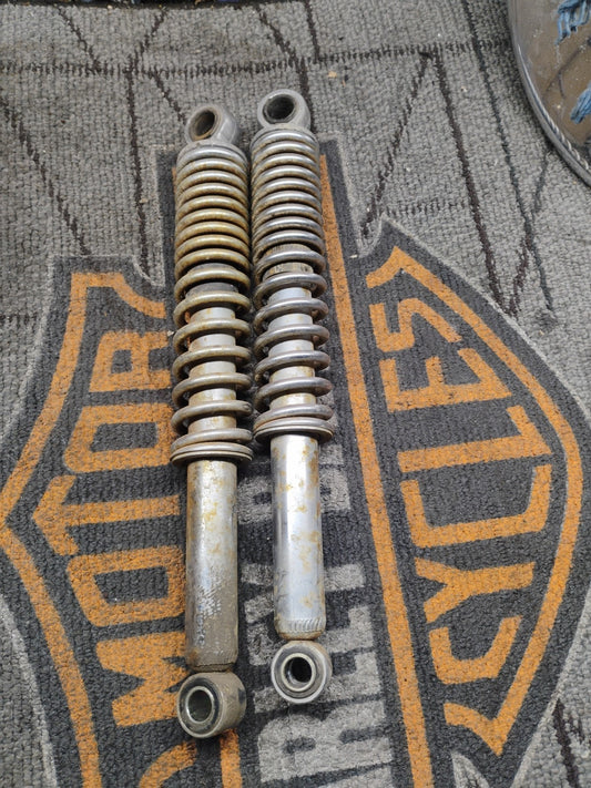 1974 74 75 Honda CB 125 S Rear Back Suspension Shocks CB125S 