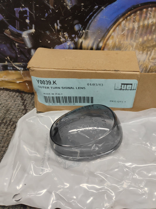 NOS Harley-Davidson Buell OEM Outer Turn Signal Lens PN Y0039.K