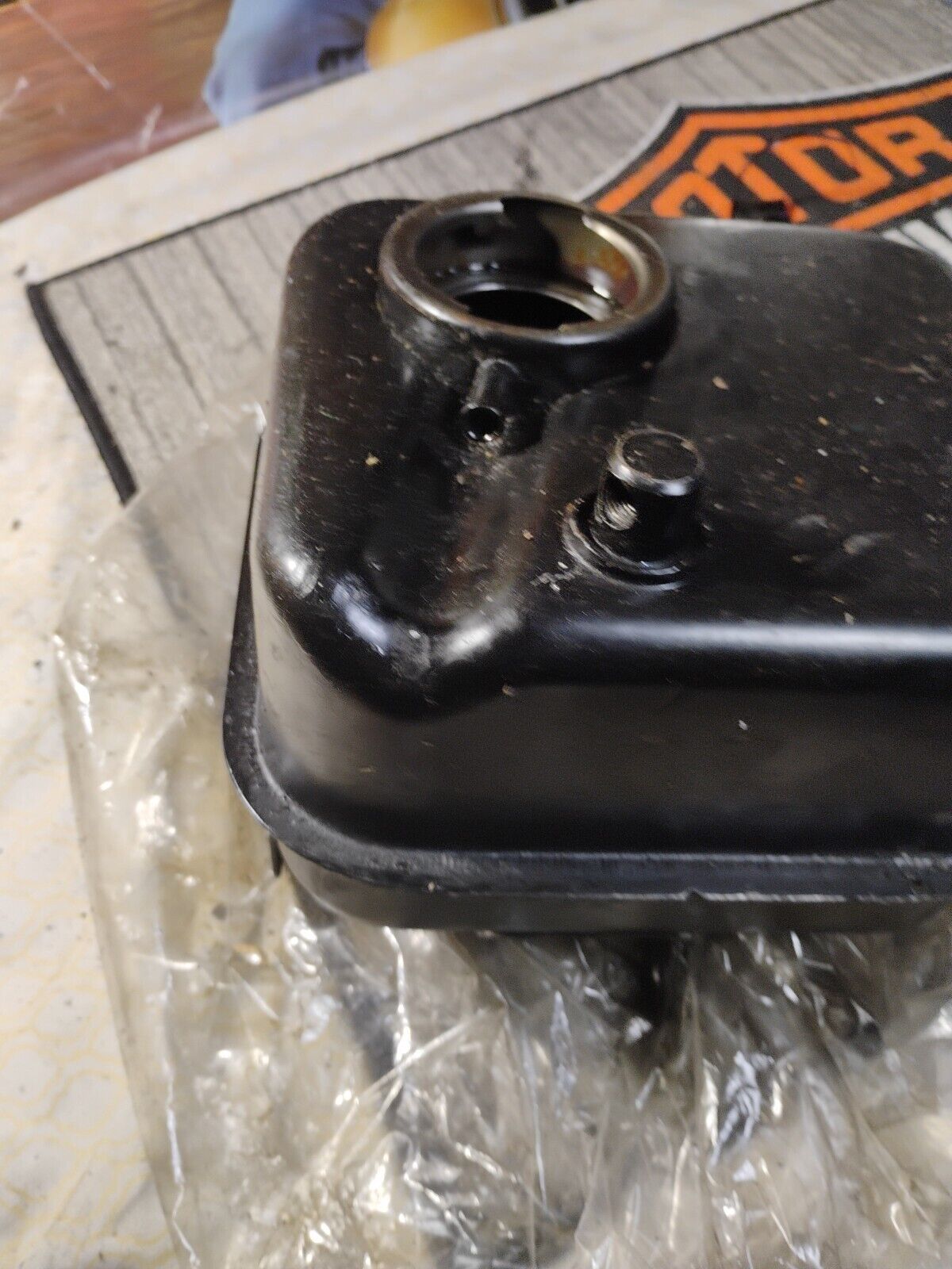 Harley '65-'82 Shovel Head oil tank, used Needs Work  