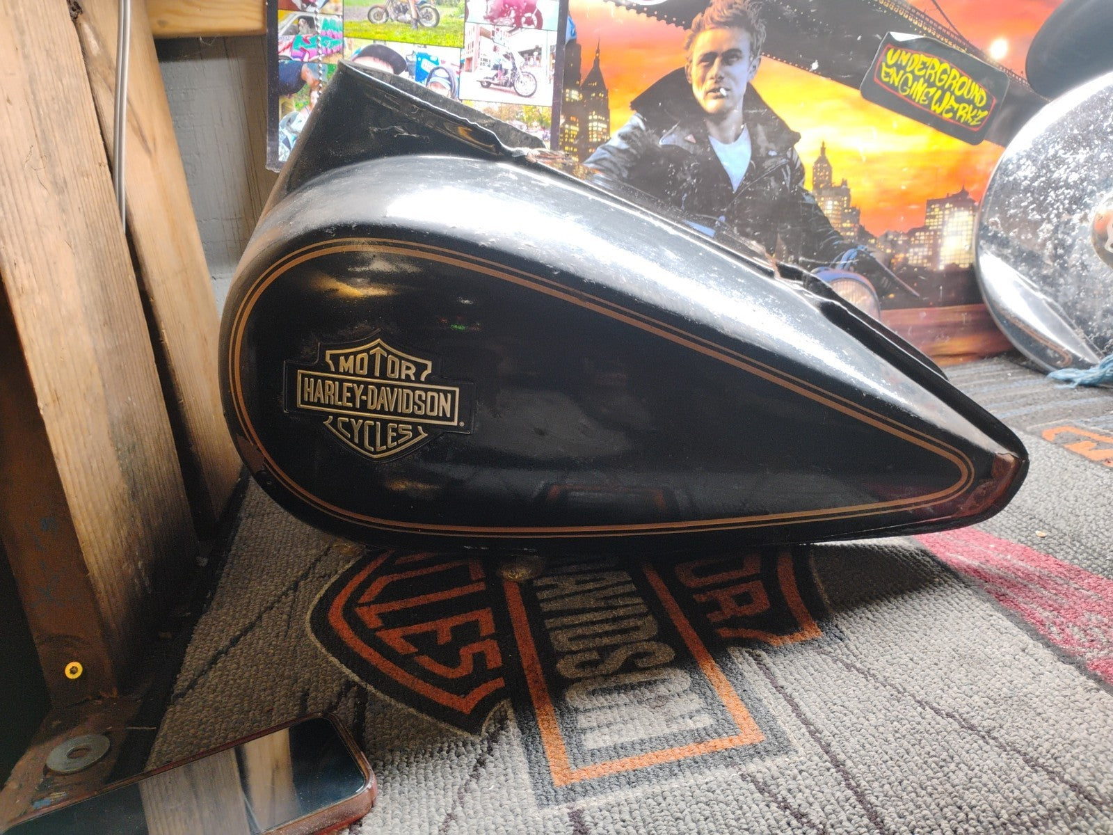 1987 Harley FLHS Ultra Classic S853. gas fuel petrol tank