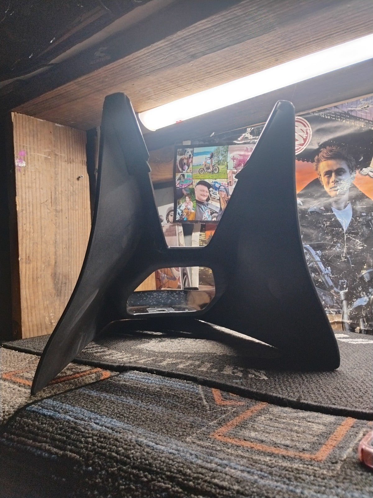 1996-1998 Buell S1 Lightning Rear Tail Fairing Seat Cowl Black OEM M0190.TA