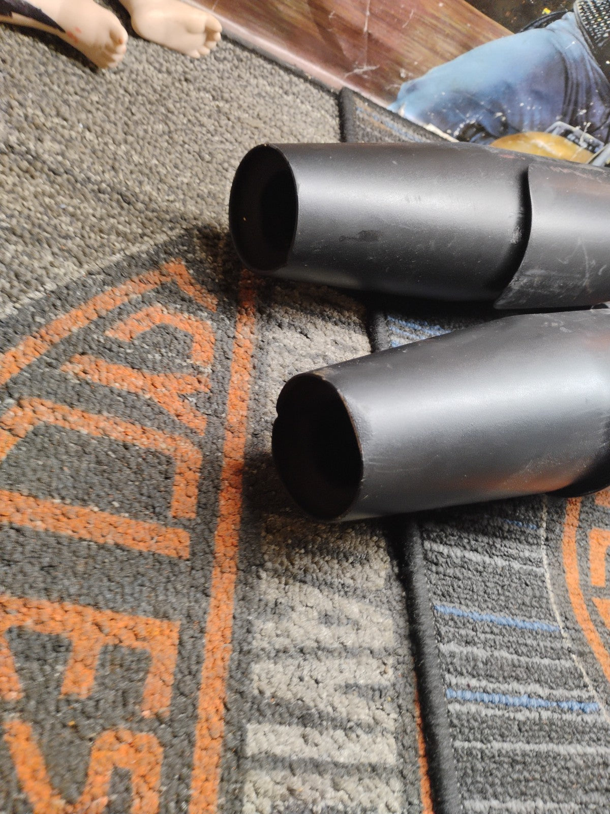 Harley Davidson Sportster Iron 883 64900422 End Silencer Slip On Muffler Black