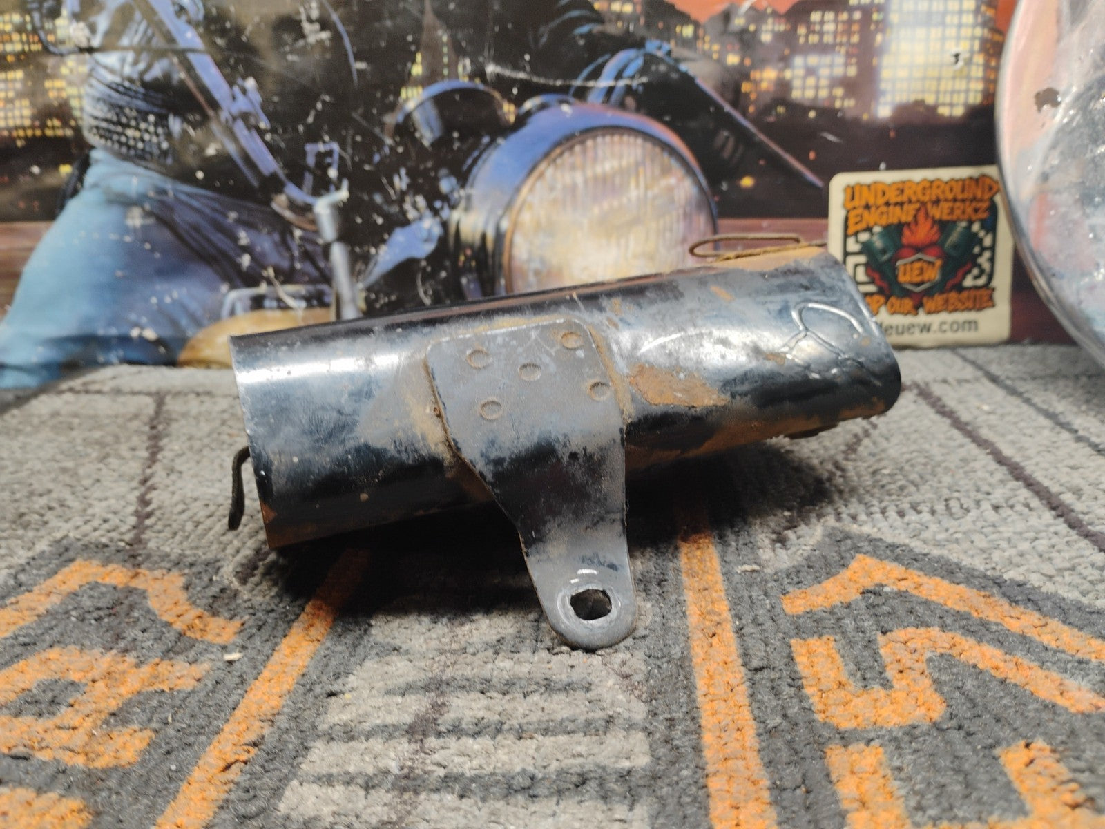 Honda 1974 CB 125S Tool Box / Holder