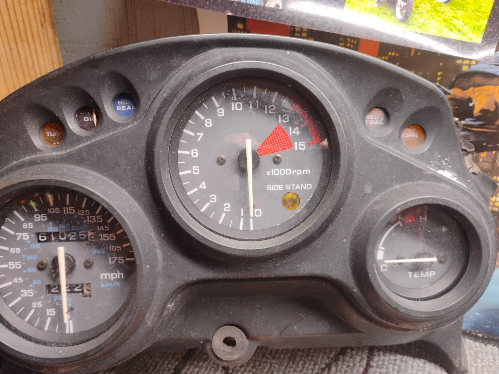 CBR600 F2 Gauges Speedo Dash