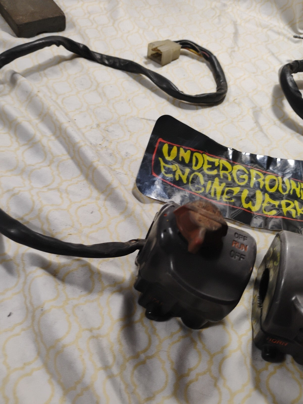 1976 Honda CB750F Super Sport Owm HANDLEBAR CONTROLS M4-0776.GG