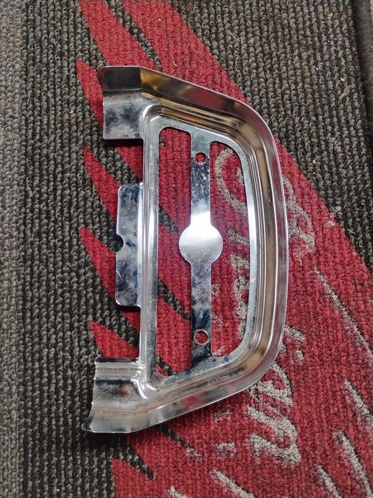 Harley Davidson Right Rear Passenger Floorboard Trim Chrome
