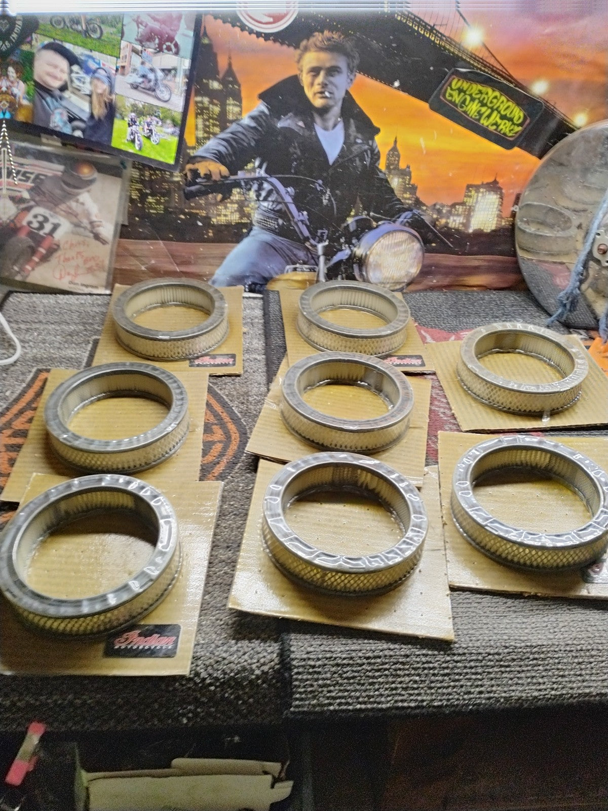 Indian Air Filter  6 1/2 Inch