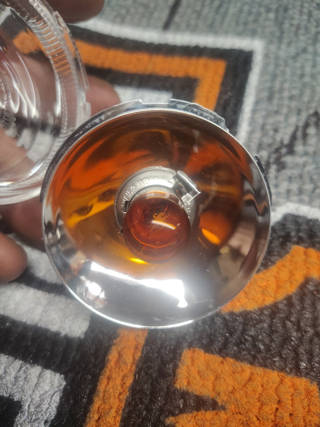 Clear Arrow lens t2709048, Triumph Bonneville t100/t120, Street cup, Thruxton