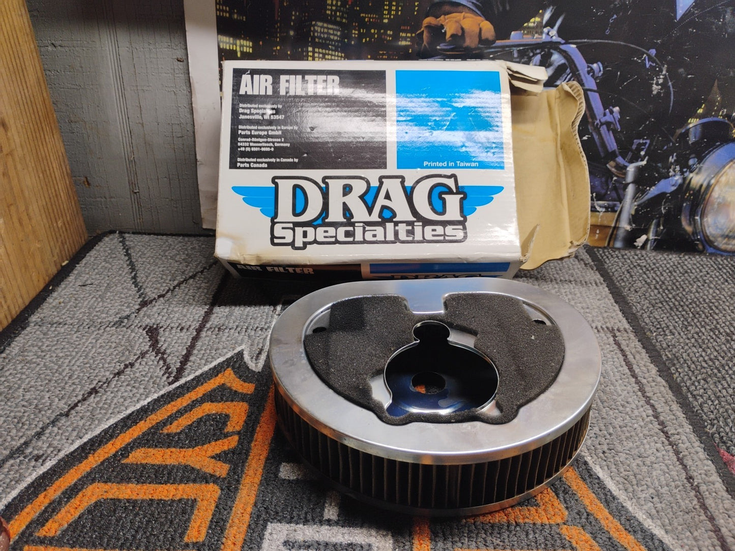 NOS Drag Specialties HARLEY DAVIDSON Air Filter  1011-2960 