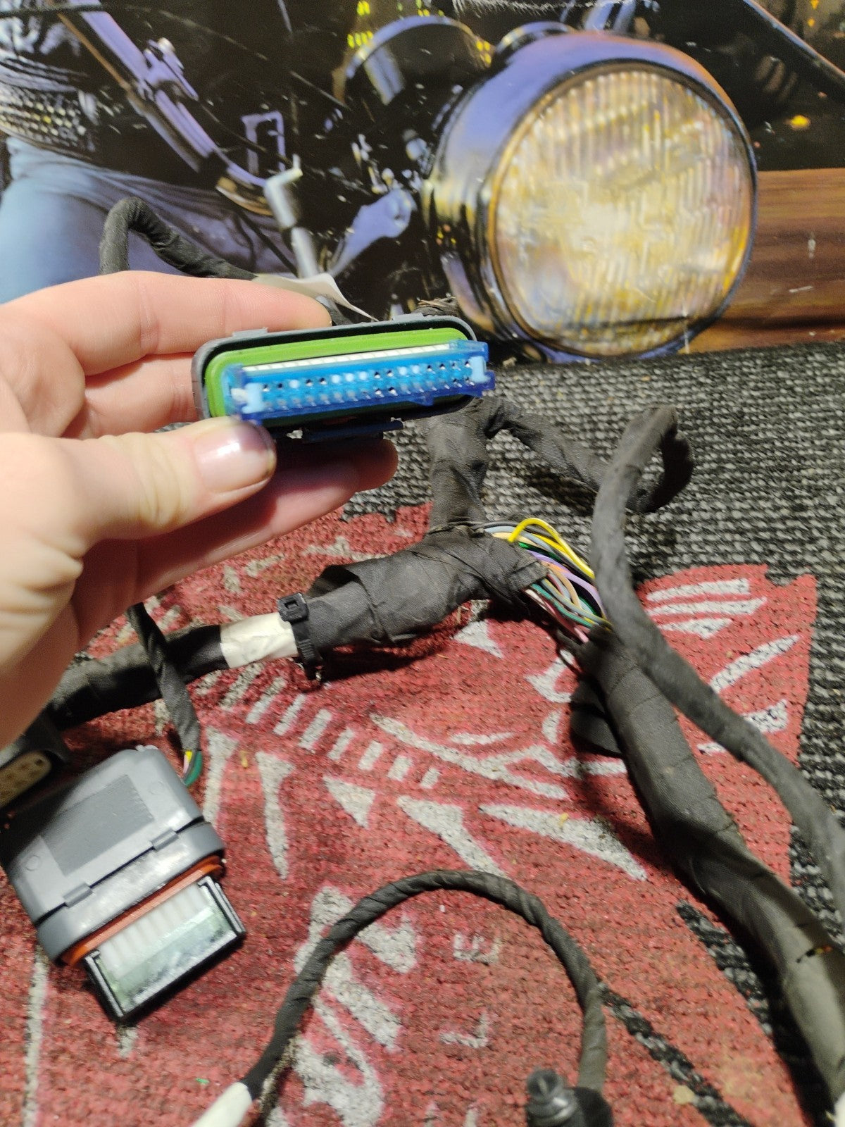 2017 Indian Roadmaster Inner Faring Wiring Harness