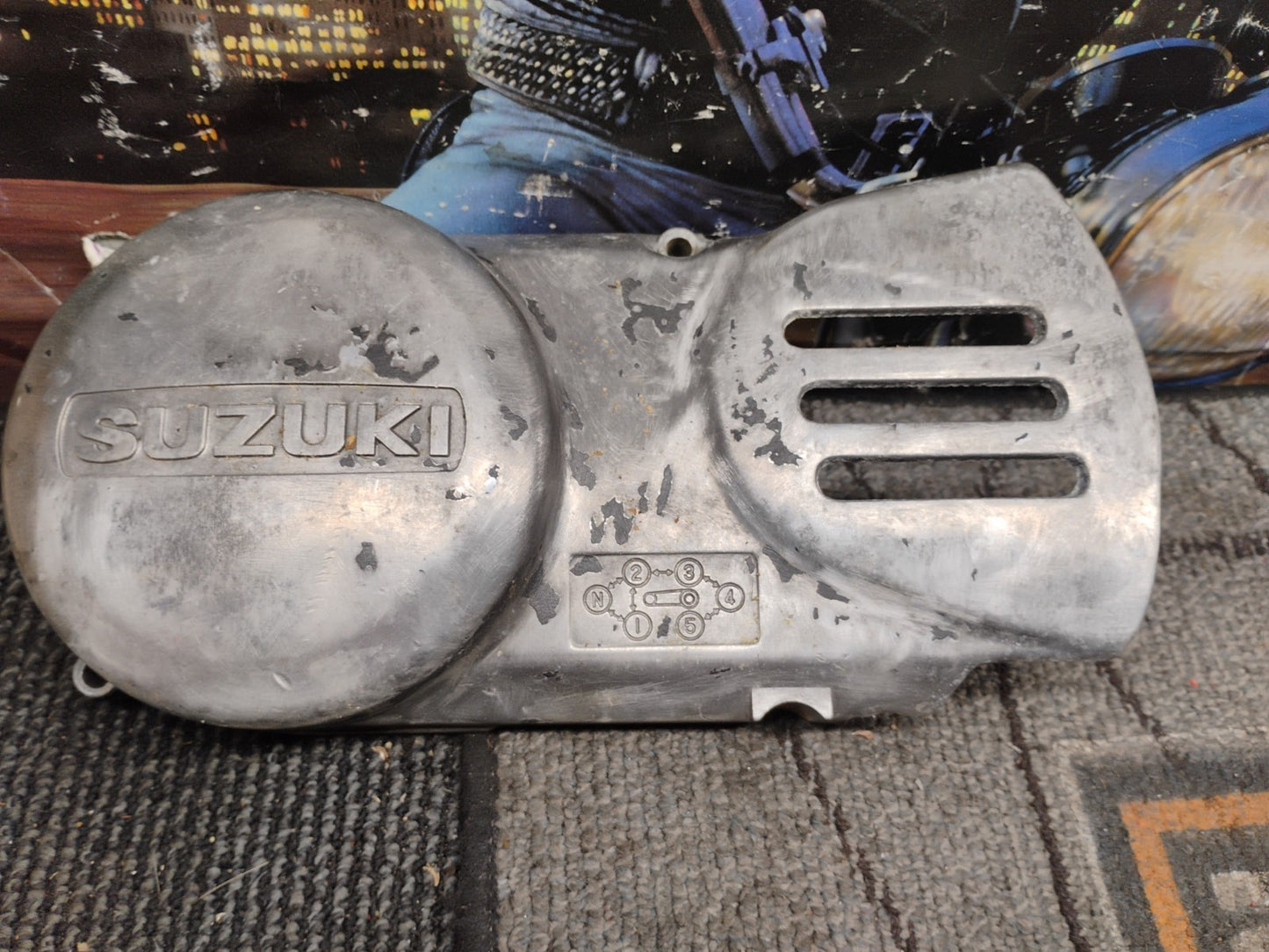 Suzuki GT 80 L 1981 - Sprocket Cover Engine Cover