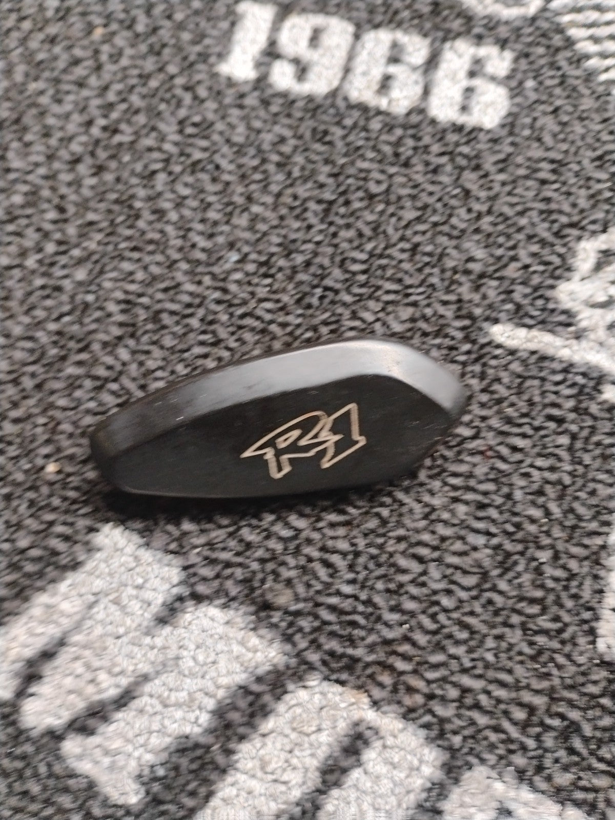 Yamaha YZF R1 Motorcycle Mirror Block Off Plates Logo Engraved Black 2000-2008