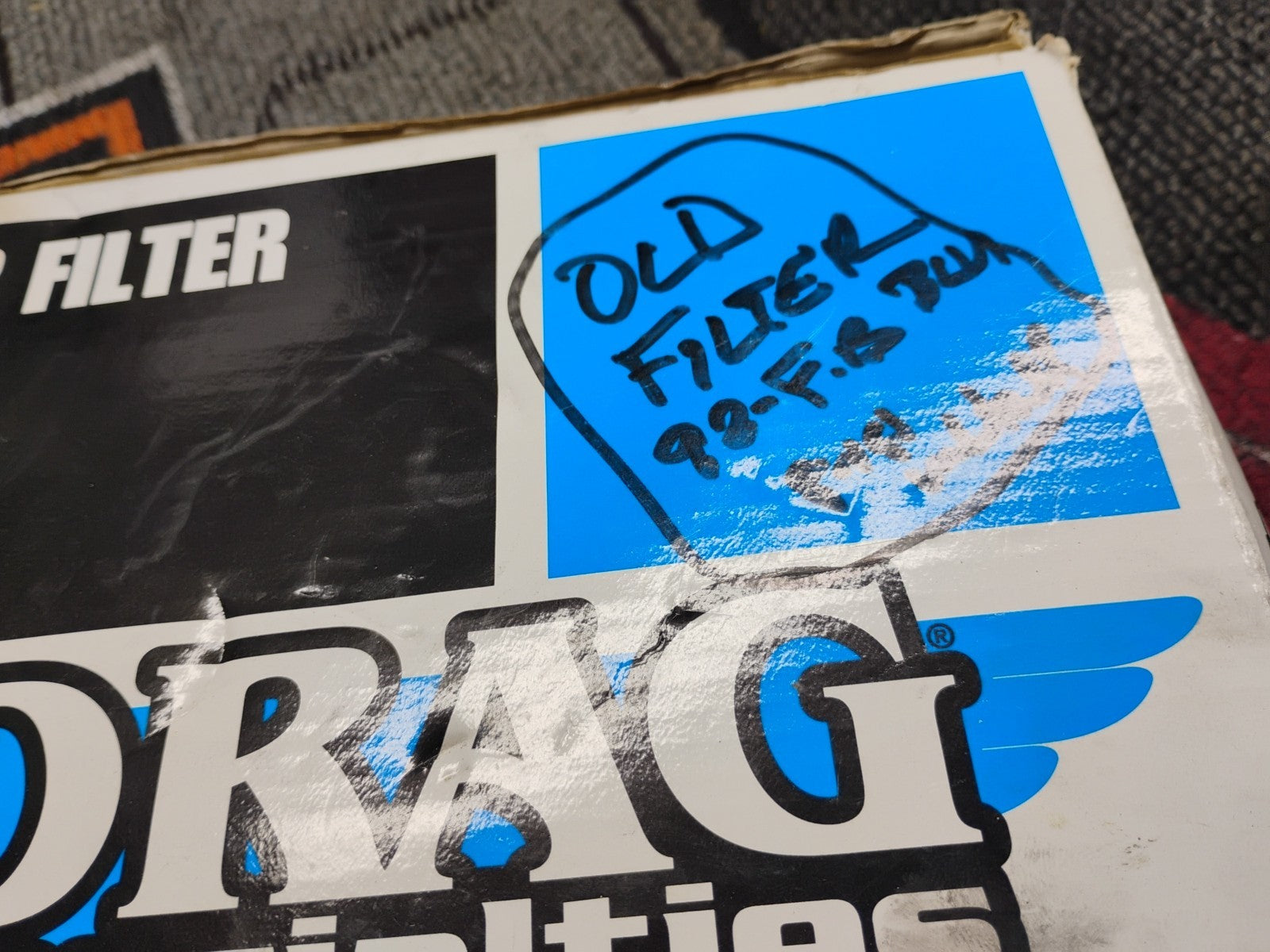 NOS Drag Specialties HARLEY DAVIDSON Air Filter  1011-2960 