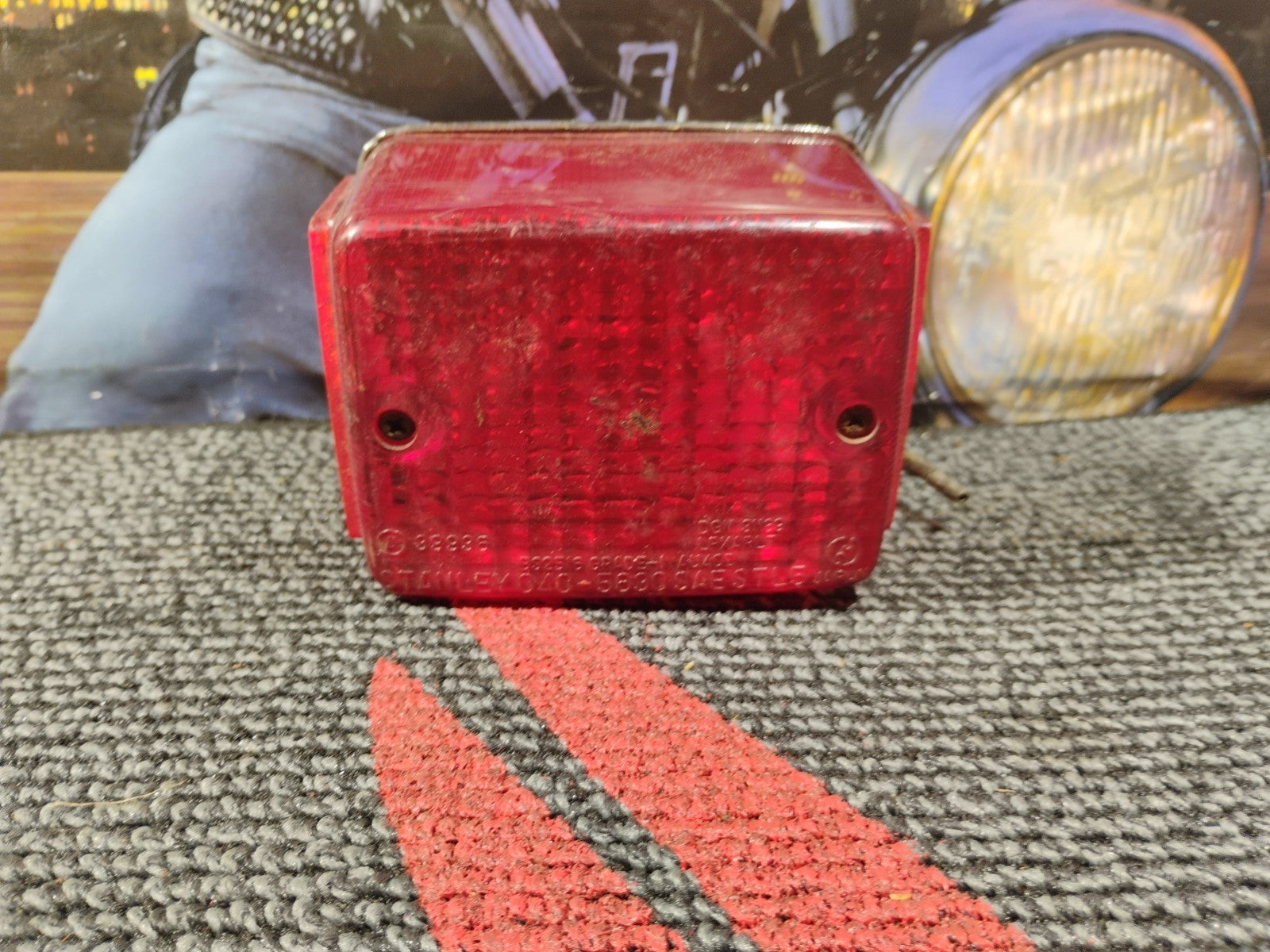 Vintage Japan Motorcycle Tail Light Stanley 040-5630