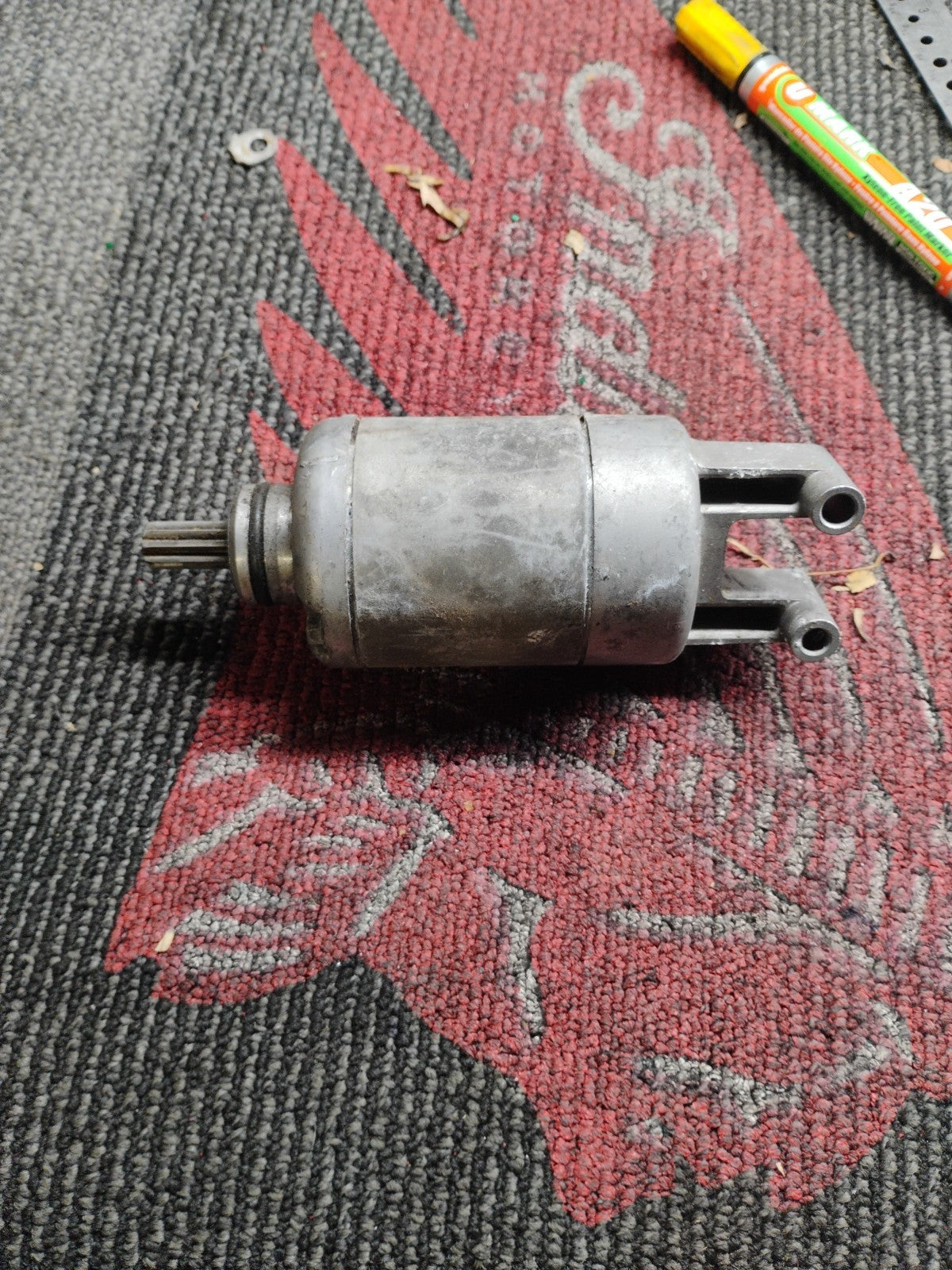 2007 Suzuki GSXR 750 Mitsuba Electric Starter Motor 31100-01H00 GSX-R750