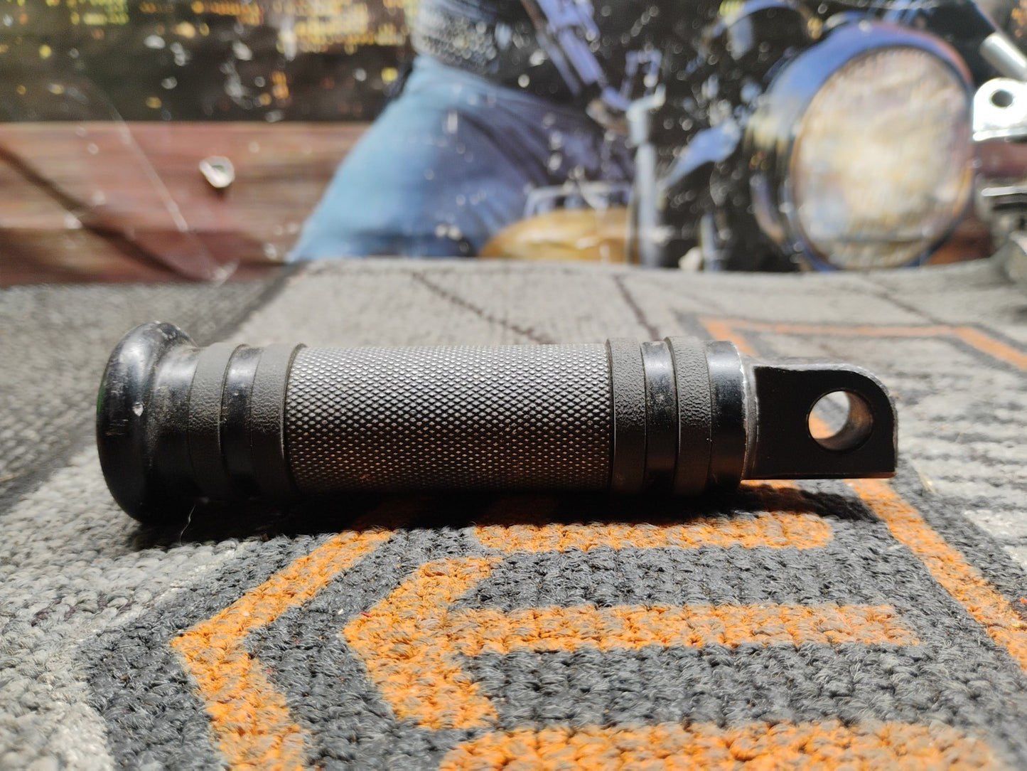 2000 Harley Davidson FXDWG Softail Left Foot Peg