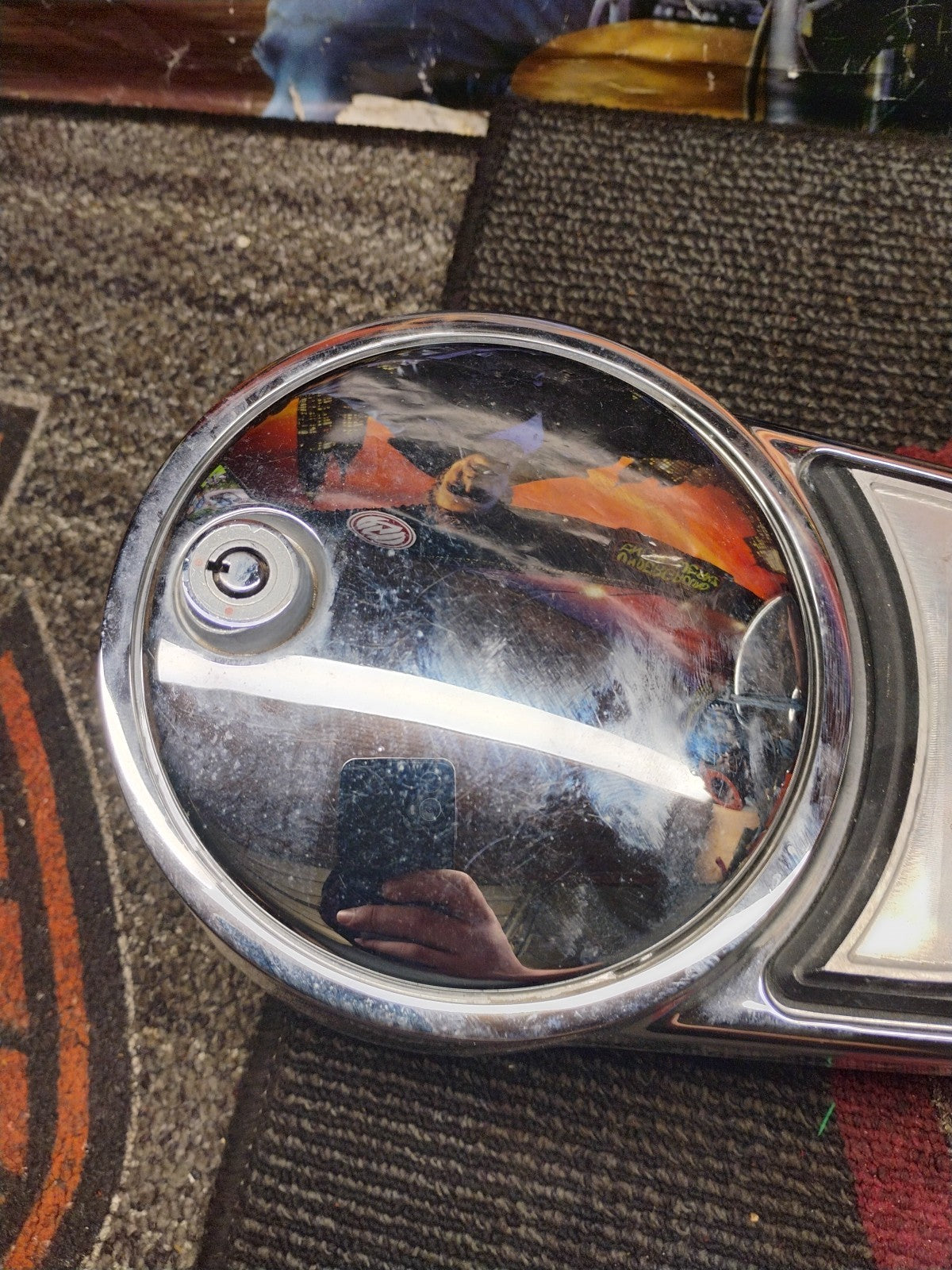 Harley-Davidson OEM GasTank 61270-88 Custom Mtx Audio Cover