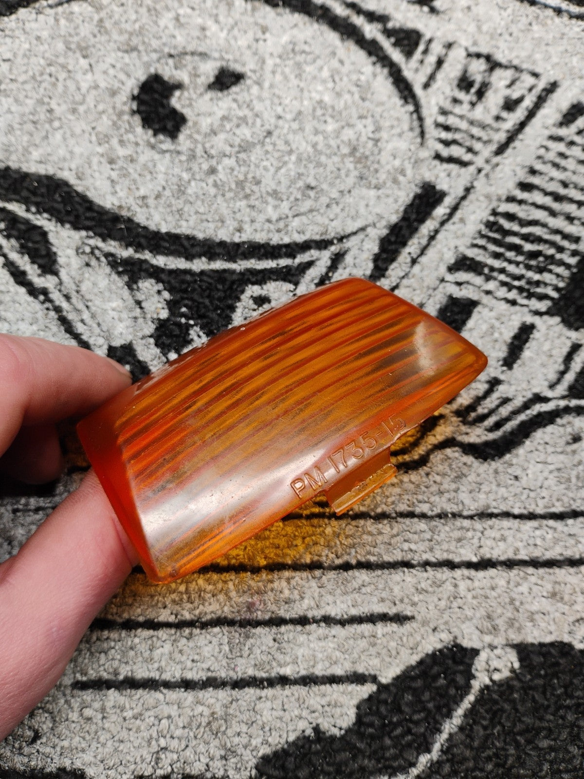 HARLEY DAVIDSON OEM TOURING  SOFTAIL 2013-OLDER  FRONT FENDER TRIM LIGHT LENS 