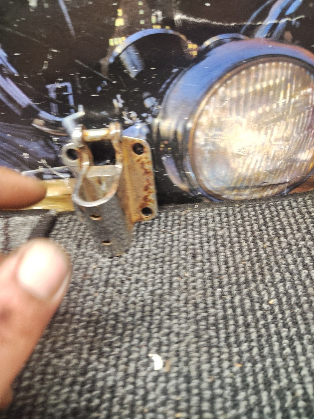 Harley-Davidson OEM 1985-2005 FLH/FLT Kick Stand Bracket 50078-81