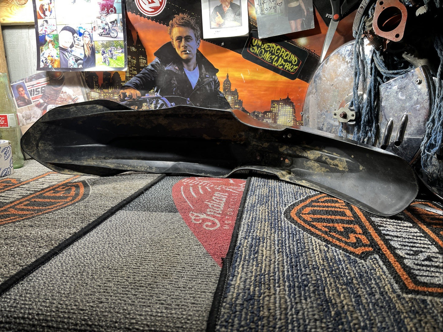 87 Yamaha YZ 250 YZ250 Front Fender 