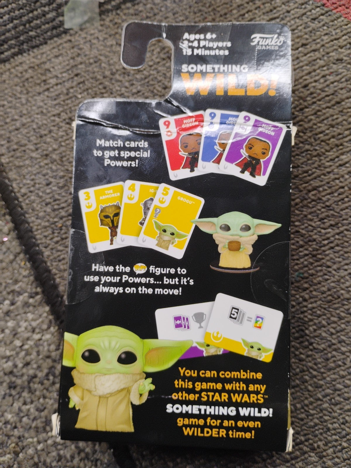 Funko Pop Something Wild Card Game Star Wars The Mandalorian Grogu Baby Yoda NIB