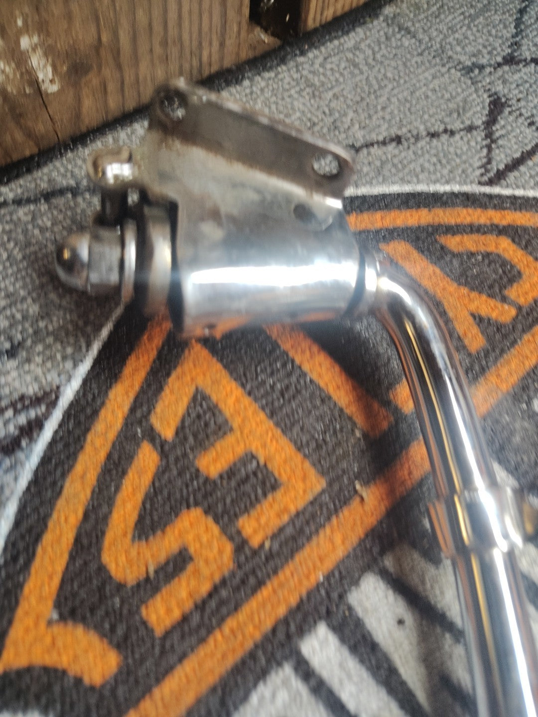 Jiffy Kickstand Assembly Chrome 2" Under for Harley Softail FXST 1984-1999