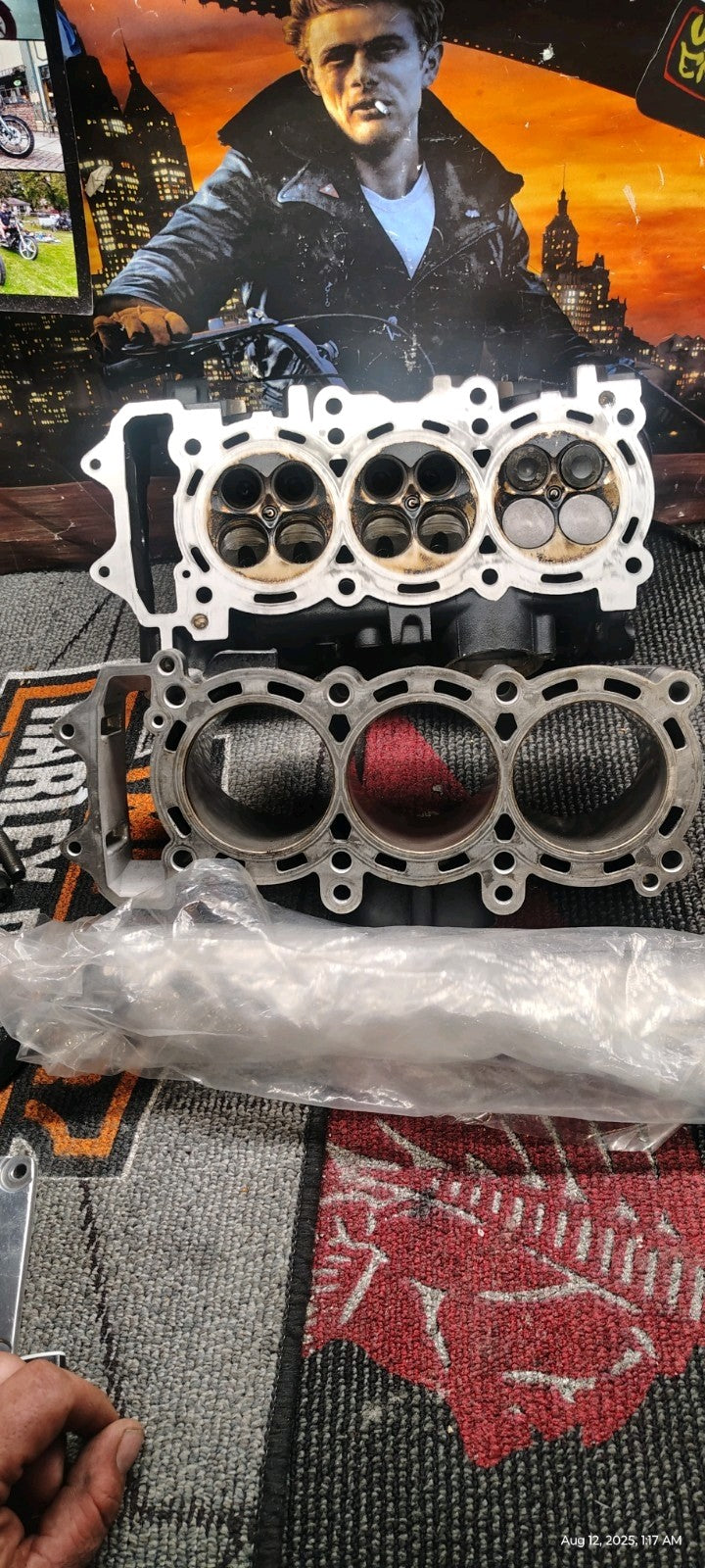 Triumph Street Triple 675 08 09 Cylinders And  Head T1150171
