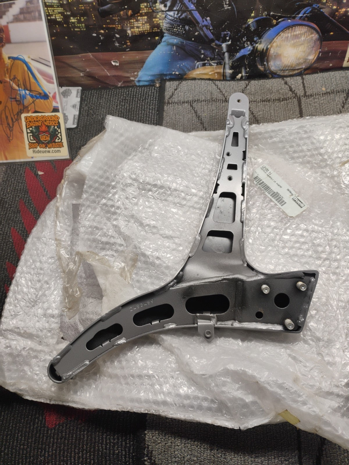 Buell Blast 250 Left Side Footrest Assembly #L2132.TA