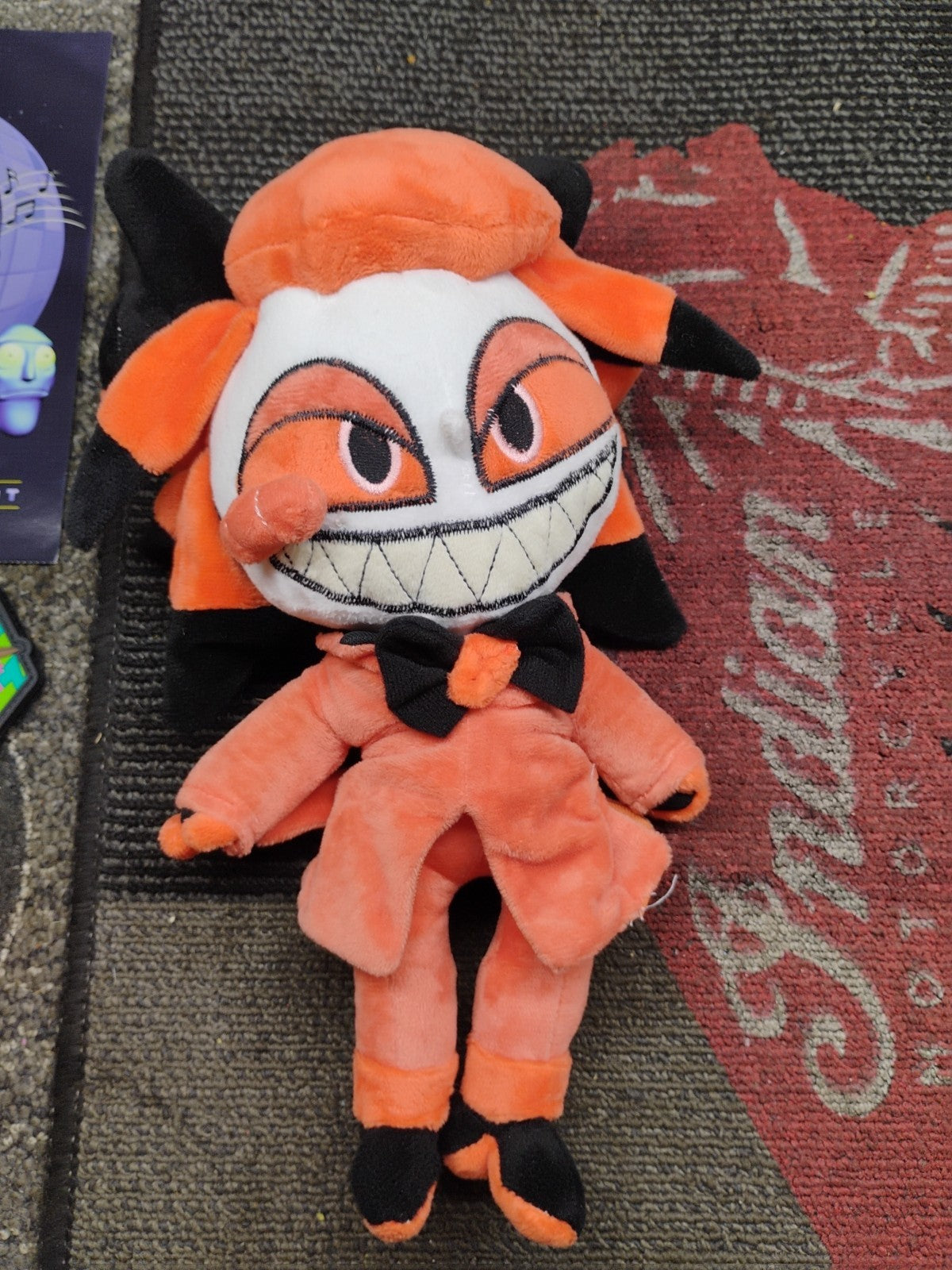 Anime Hazbin Hotel Alastor Doll Plush Demon Doll Toy Gifts Cute Decoration Doll