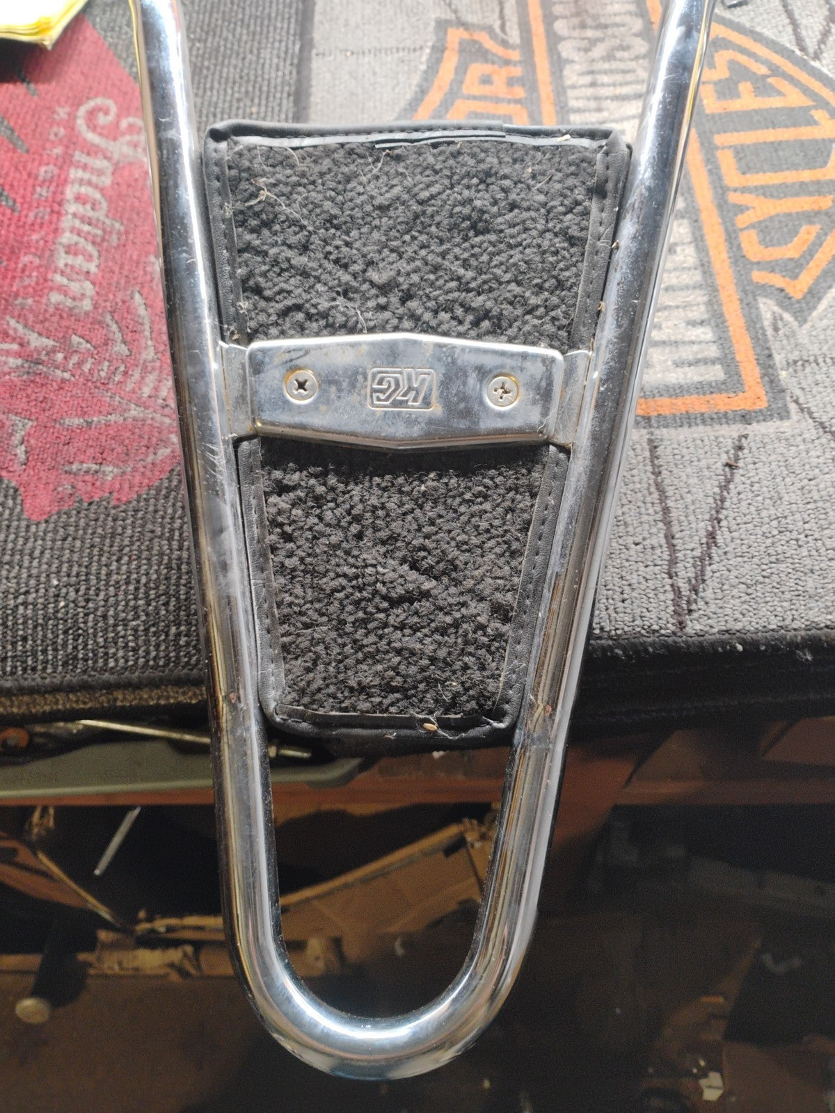 1983 Honda VF750 V45 Magna  KG rear seat passenger back rest sissy bar