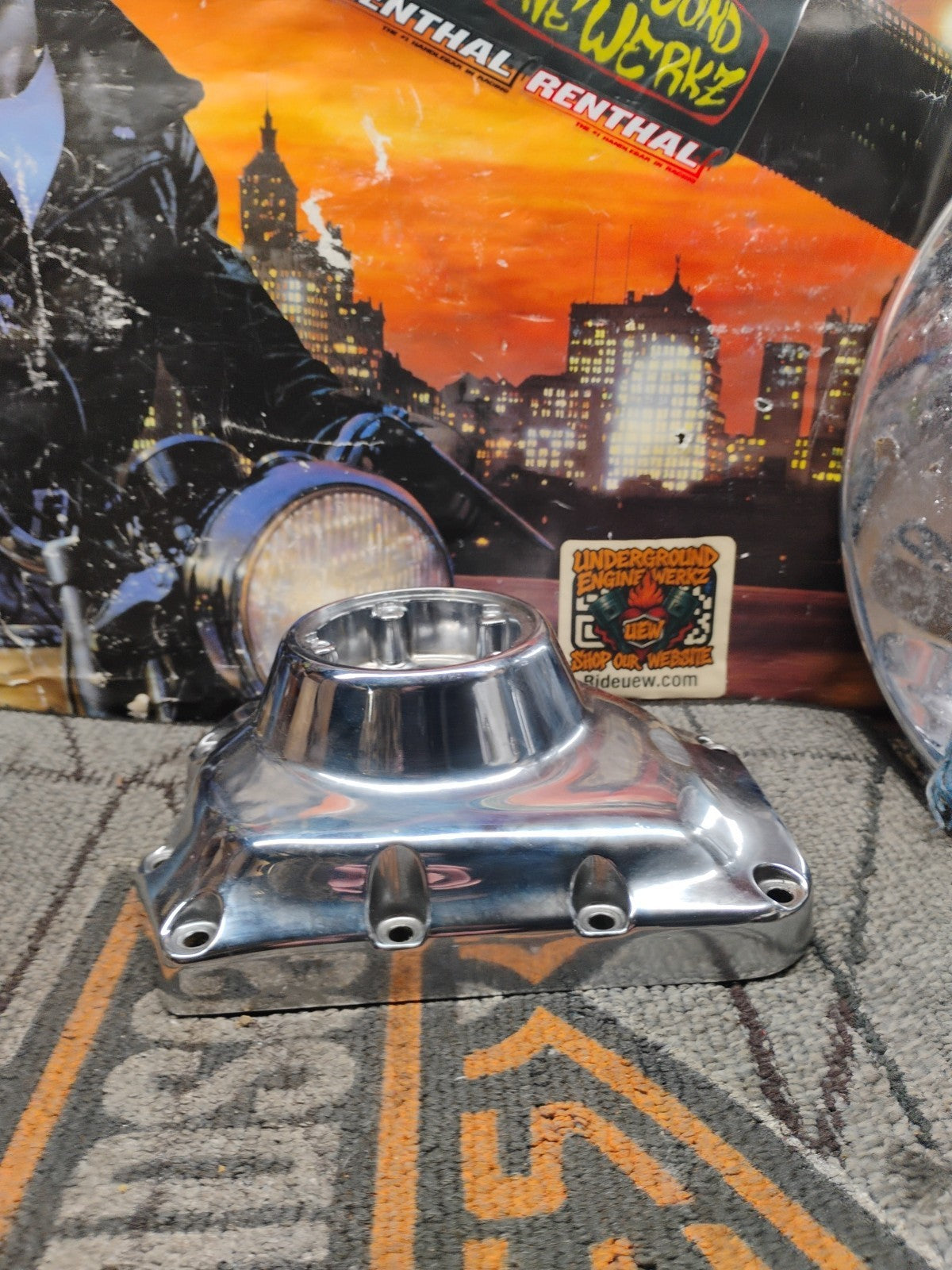 Genuine Harley Davidson OEM Polished Twin Cam Cover #25362-01A