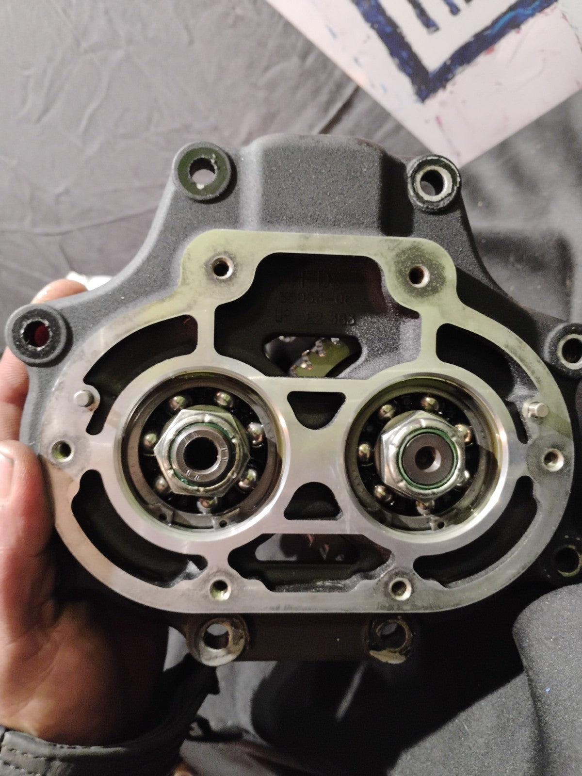 Harley Davidson Softail Touring Dyna Engine 6 Speed Transmission Gears & Forks
