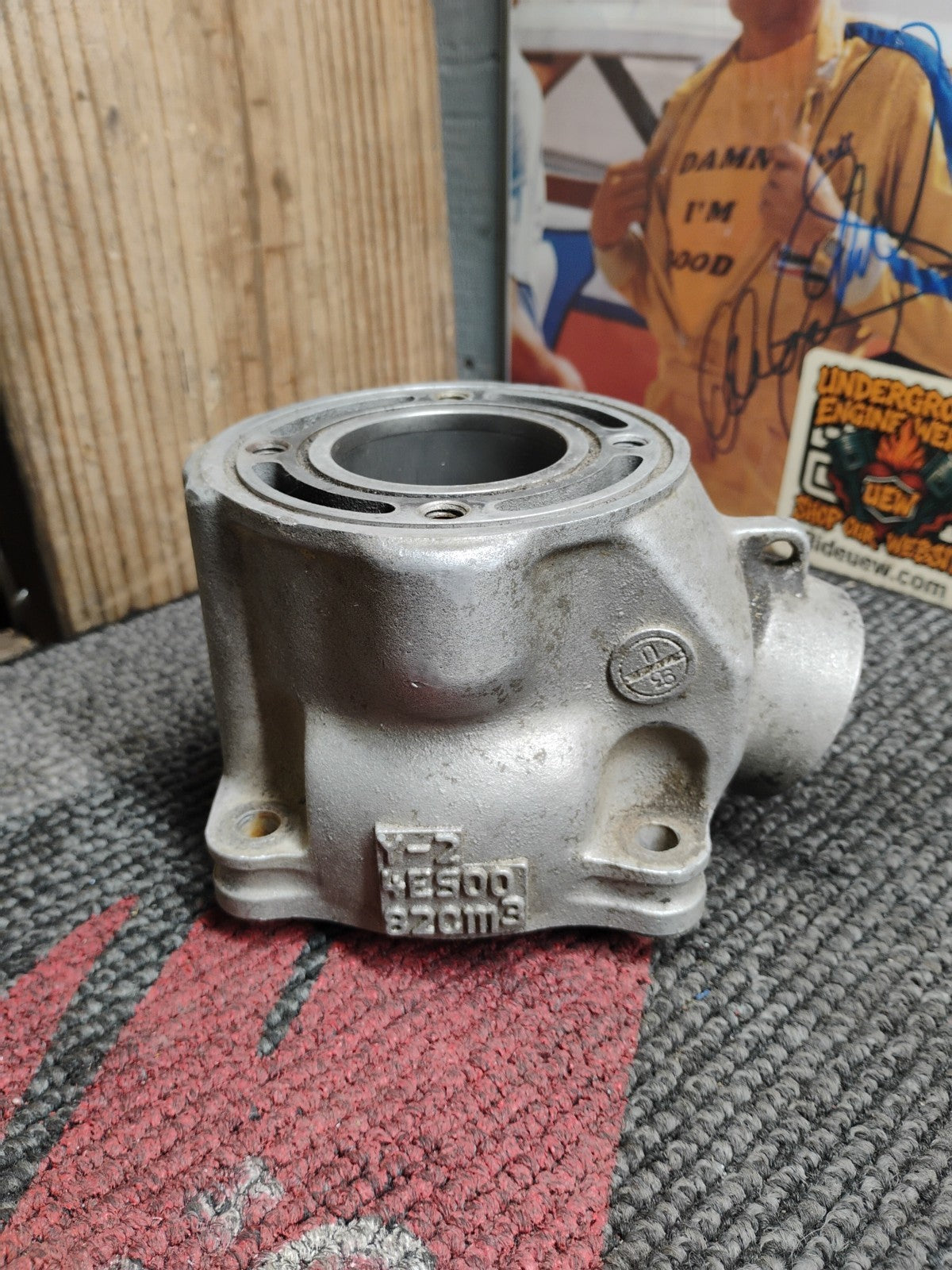 yamaha yz 85 barrel 4ES00 will need rebore/replate