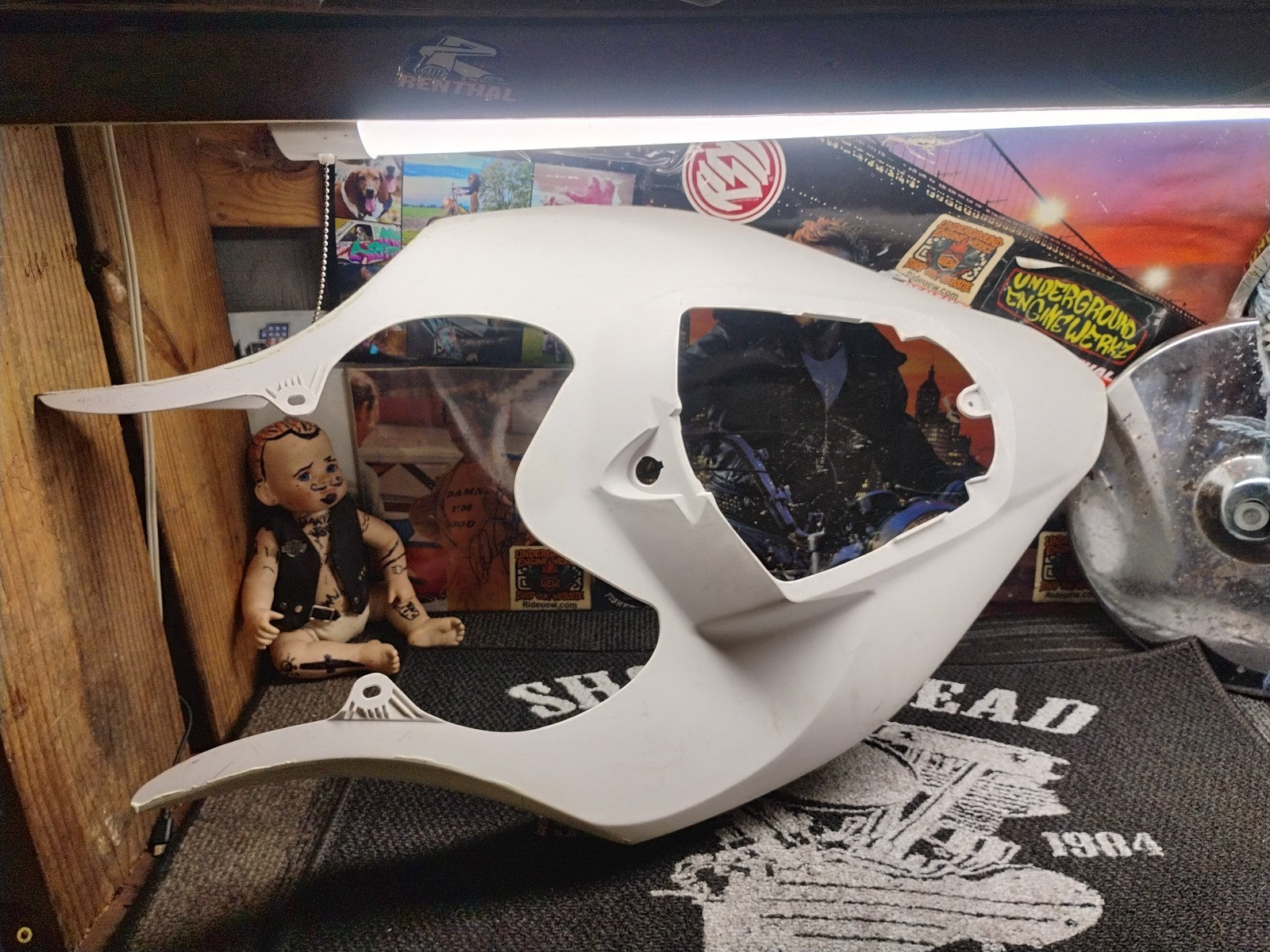 Yamaha YZF R1 2004- 06 BACK REAR TAIL Fairing Panel Cowl ASSY USED OEM SEE PHOTO