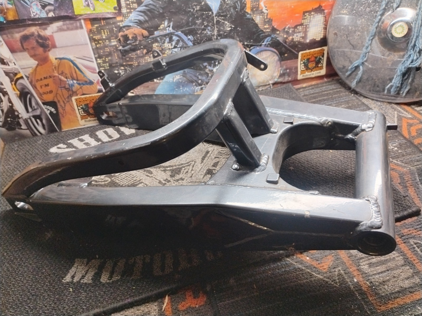 OEM Suzuki GSXR Swingarm Assembly Black/Gray  Aluminum GSX-R