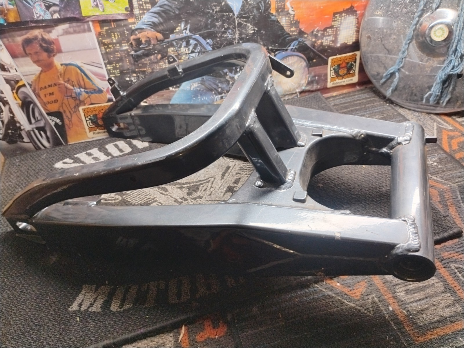 OEM Suzuki GSXR Swingarm Assembly Black/Gray  Aluminum GSX-R