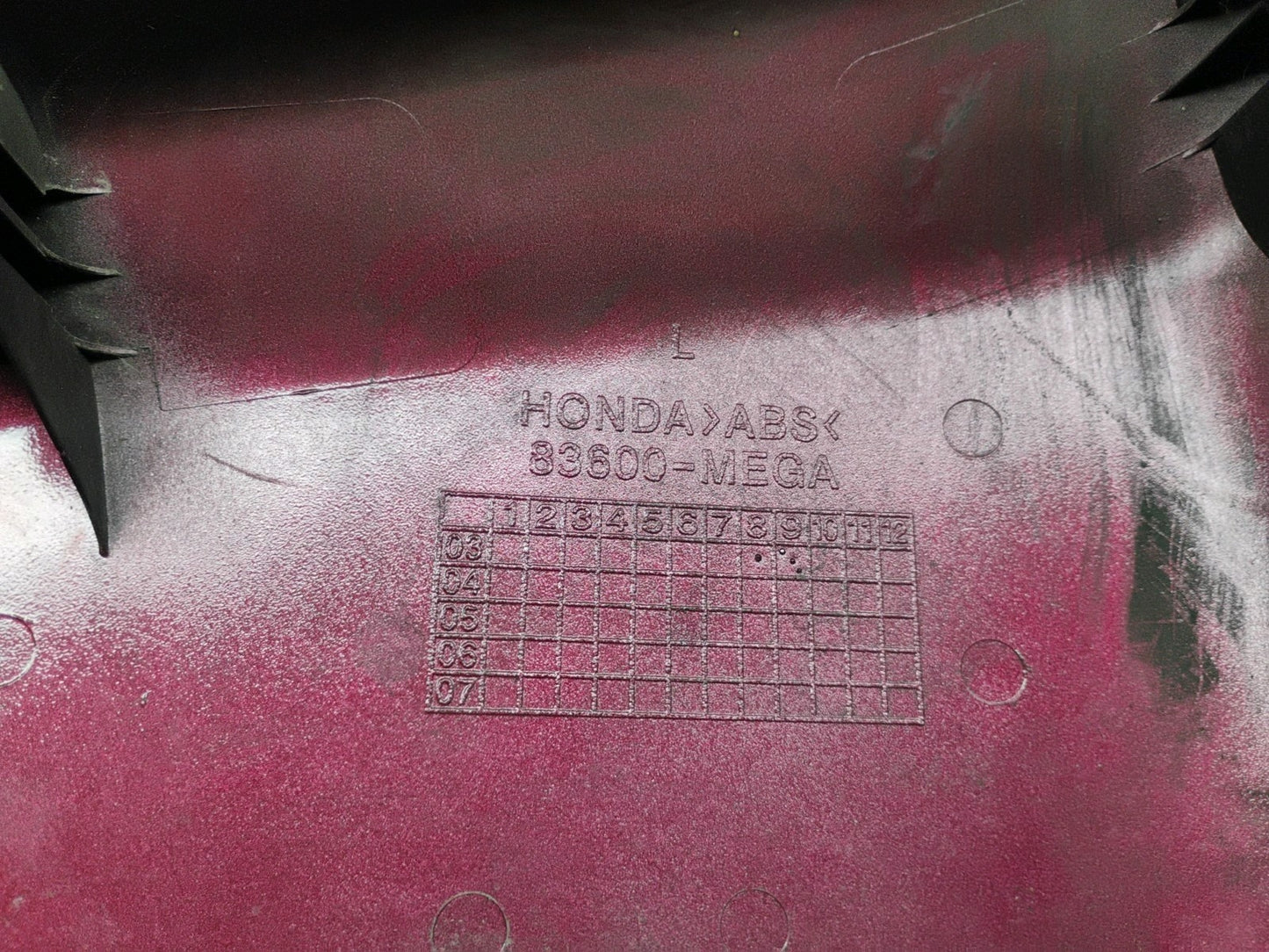 Honda VT750C VT 750 C Shadow 2003-on Left Hand Side Panel 