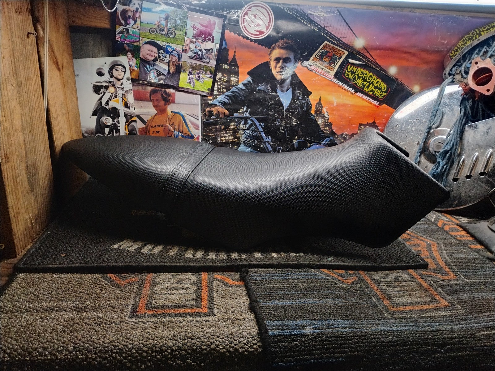 OEM Buell XB12S Motorcycle Seat Black Rider Saddle