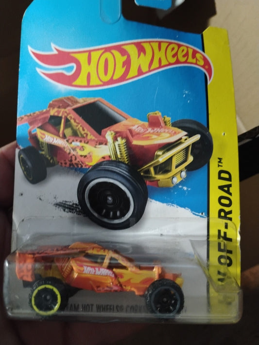 HOT WHEELS 2014 HW OFF ROAD TEAM HW CORKSCREW BUGGY ORANGE    FACTORY SEALED  