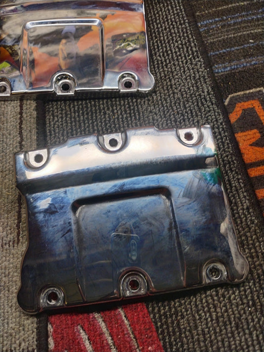 OEM Harley Davidson Chrome Rocker Cover NOS Dyna Softail Touring Trike 17571-99 